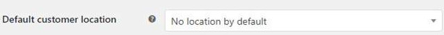 woocommerce No location by default 