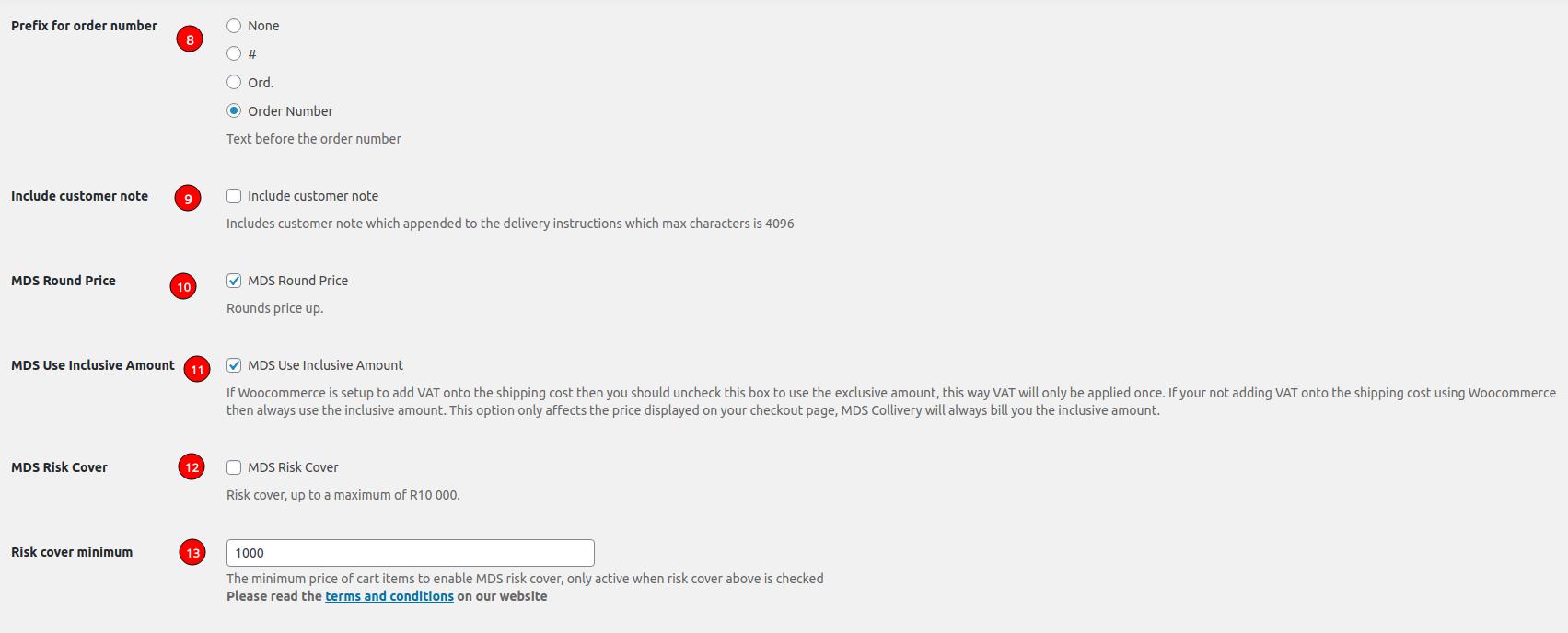 woocommerce mds settings 8 - 13 